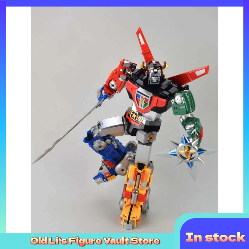In Stock MC Muscle Bear King of Beasts Reprint Voltron Combined Mechanical Lion Five-headed Ever-changing Lion Toy Model  Gift view 4
