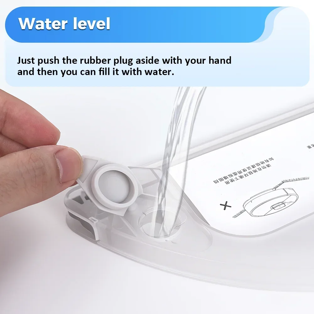 Xiaomi Roborock S5 S6 S6 Pure S50 S51 S55 E20 E25 E35 E4 E5 C10 T4 T6掃除機用ウォータータンク/フィルター/モップクロス