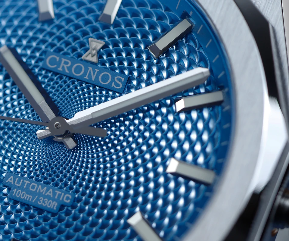 Reloj Cronos Automático 39mm Lujo Diver 10ATM