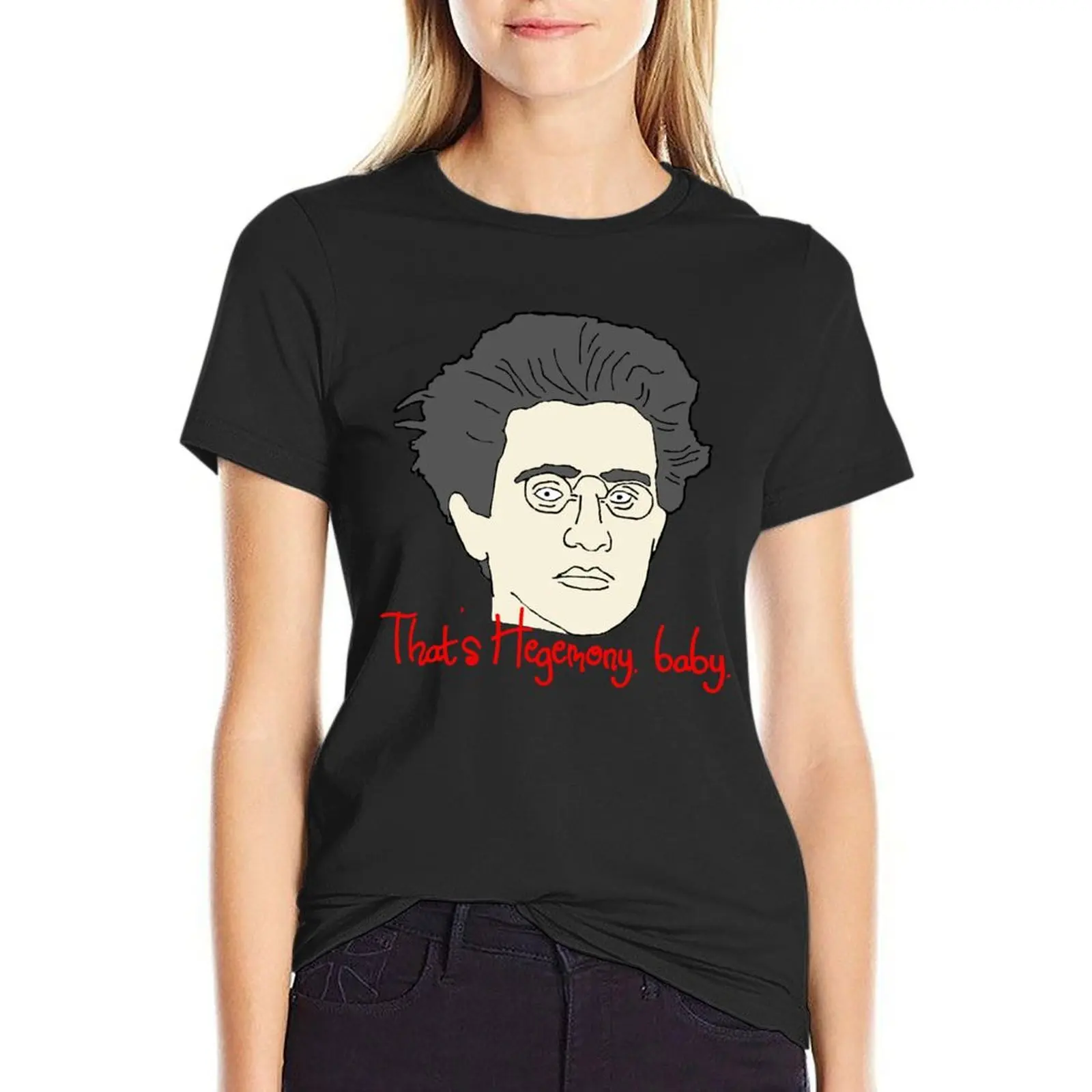 

Antonio Gramsci Hegemony, Baby T-Shirt customs oversized Women tops