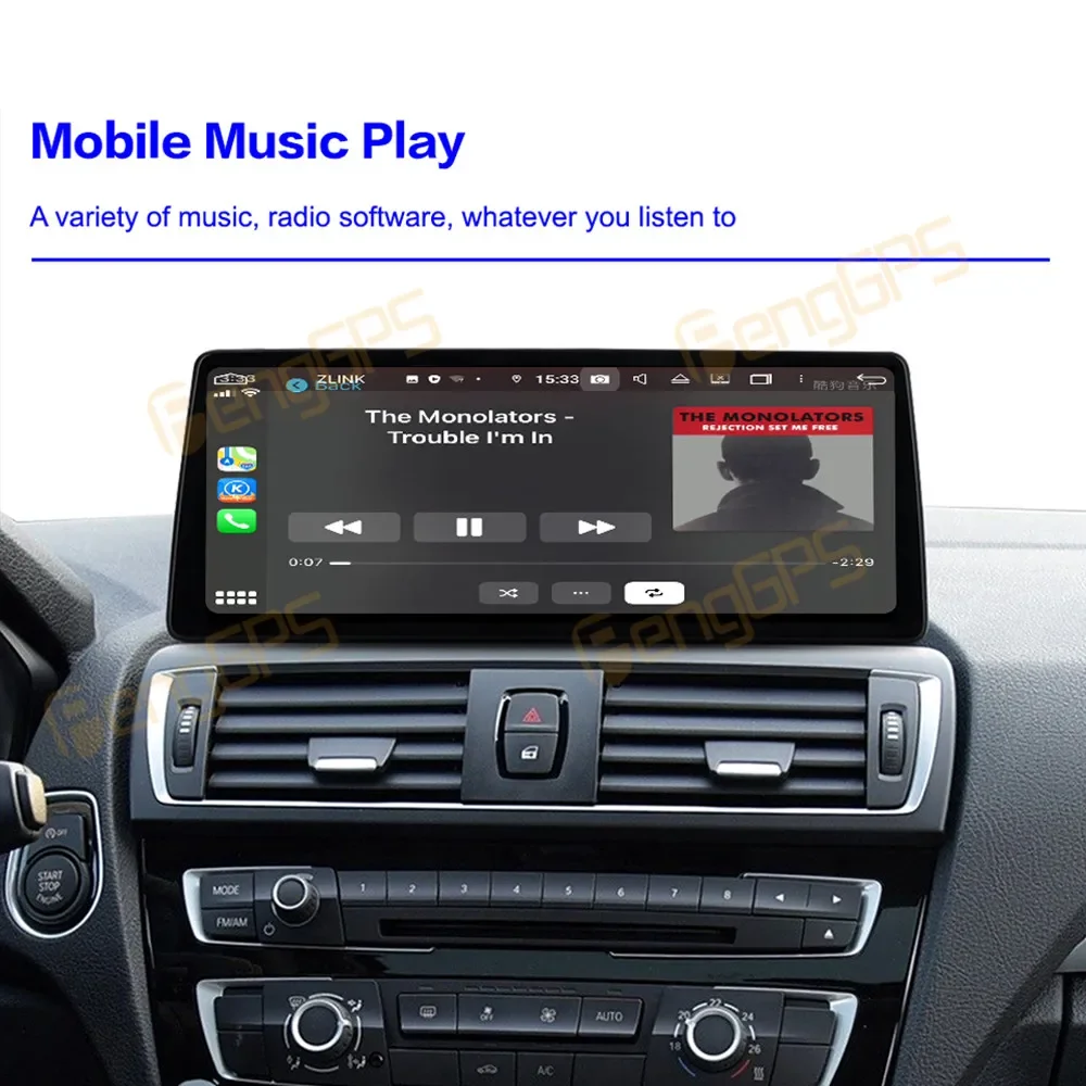 12.9 Inch Linux CarPlay Car Radio Touch Screen GPS Navigation Multimedia Player DSP for BMW 1 Series NBT 2013-2017