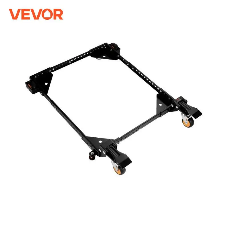 VEVOR 650 lbs Universal Base Washing Machine Stand Lifting Fridge Adjustable Mobile Base Multi-functional for Dryer Refrigerator