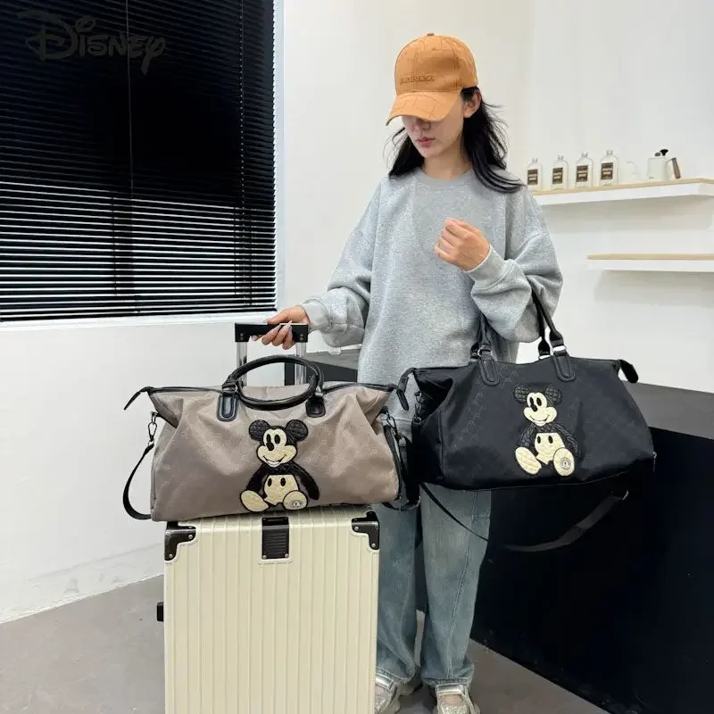 

New Business Travel Bag Fashionable High Quality Waterproof Luggage Bag Cartoon Large Capacity Dry Wet Separation Boarding Bag