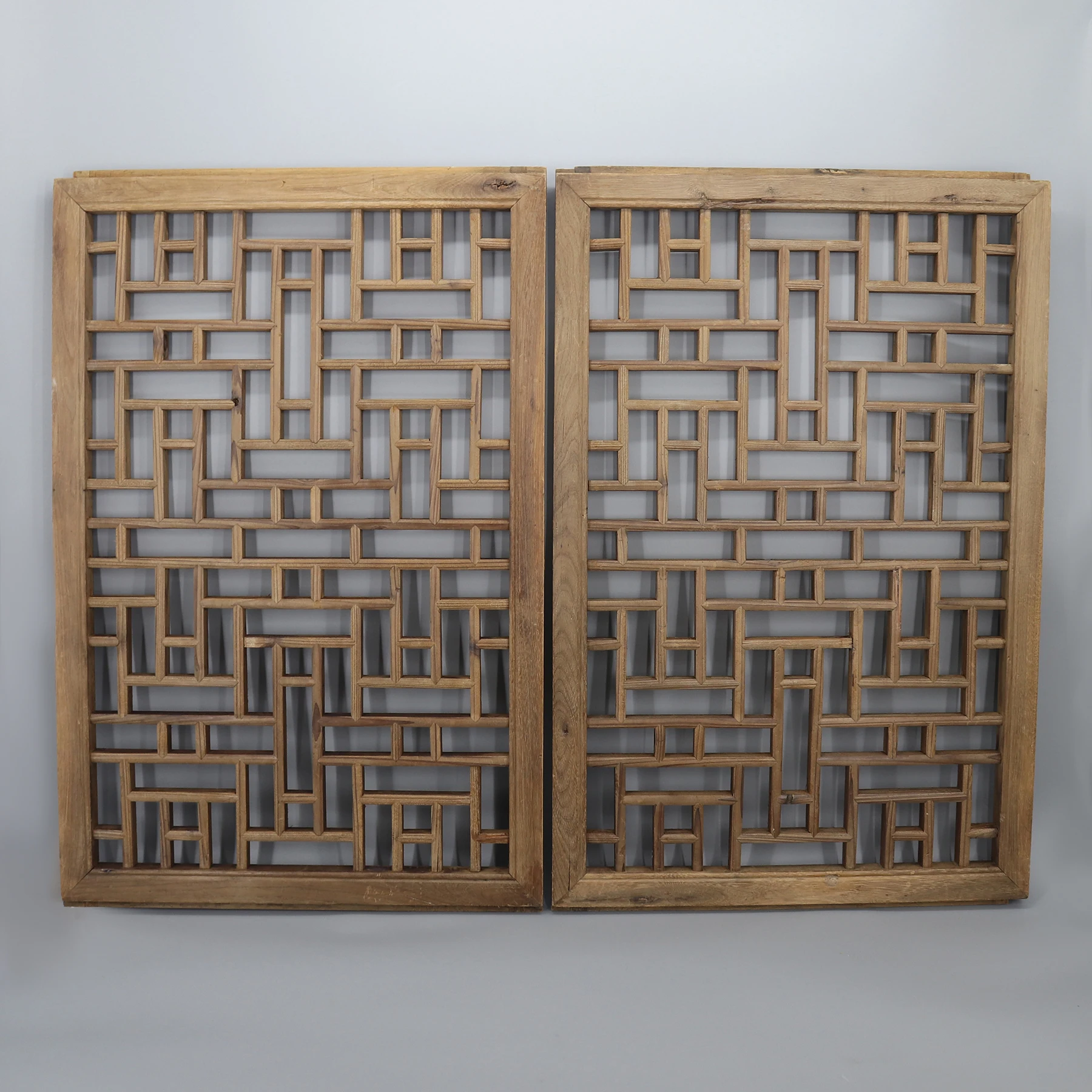 Old Window Panels, Heavy Hardwood Carvings, Home Decoration, Wall Hangings