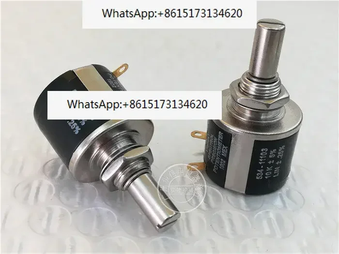 4 pieces 534-11103 100R200R 500R1K 2K 5K 10K20K 50K100K multi turn winding potentiometer