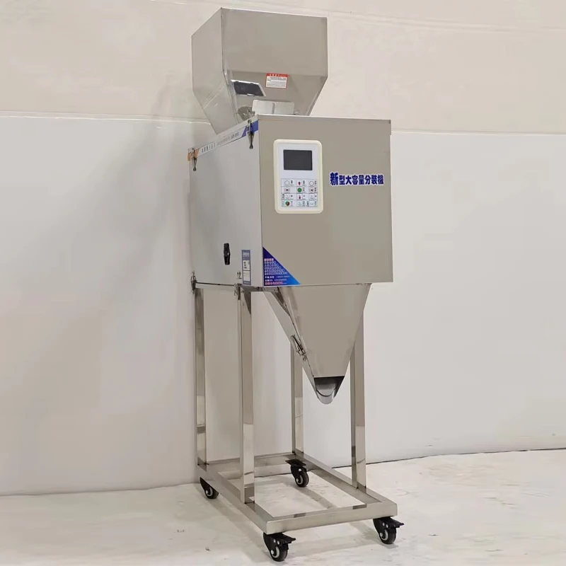 Automatic Weighing Rack Machine 10-1000g Stainless Steel Granular Powder Packaging Filling Machine for Business & Industrial Use view 5