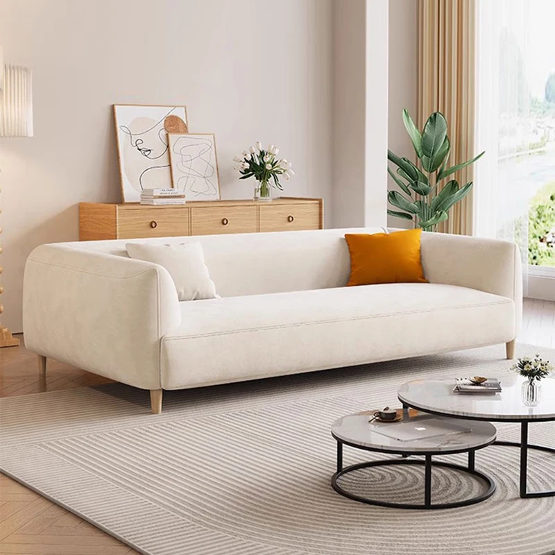 

-For Nordic Seat Nordic Sofa Normal Gold Legs Modern Filler Recliners Sofa High Back Muebles Para Salas Lazy Muebles Unique Furn