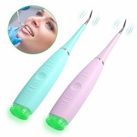 1Pc Portable Electric Sonic Dental Scaler Calculus Smoke Tea Remover Tooth Stains