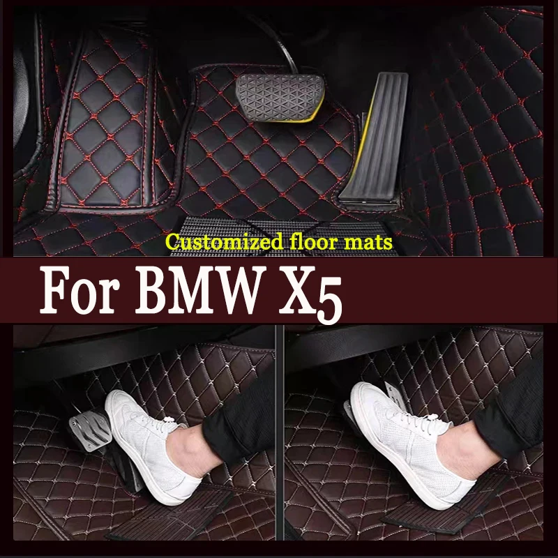 

Car floor mats for BMW X5（FIVE SEATS）E70 2008 2009 2010 2011 2012 2013 Custom auto foot Pads automobile carpet cover