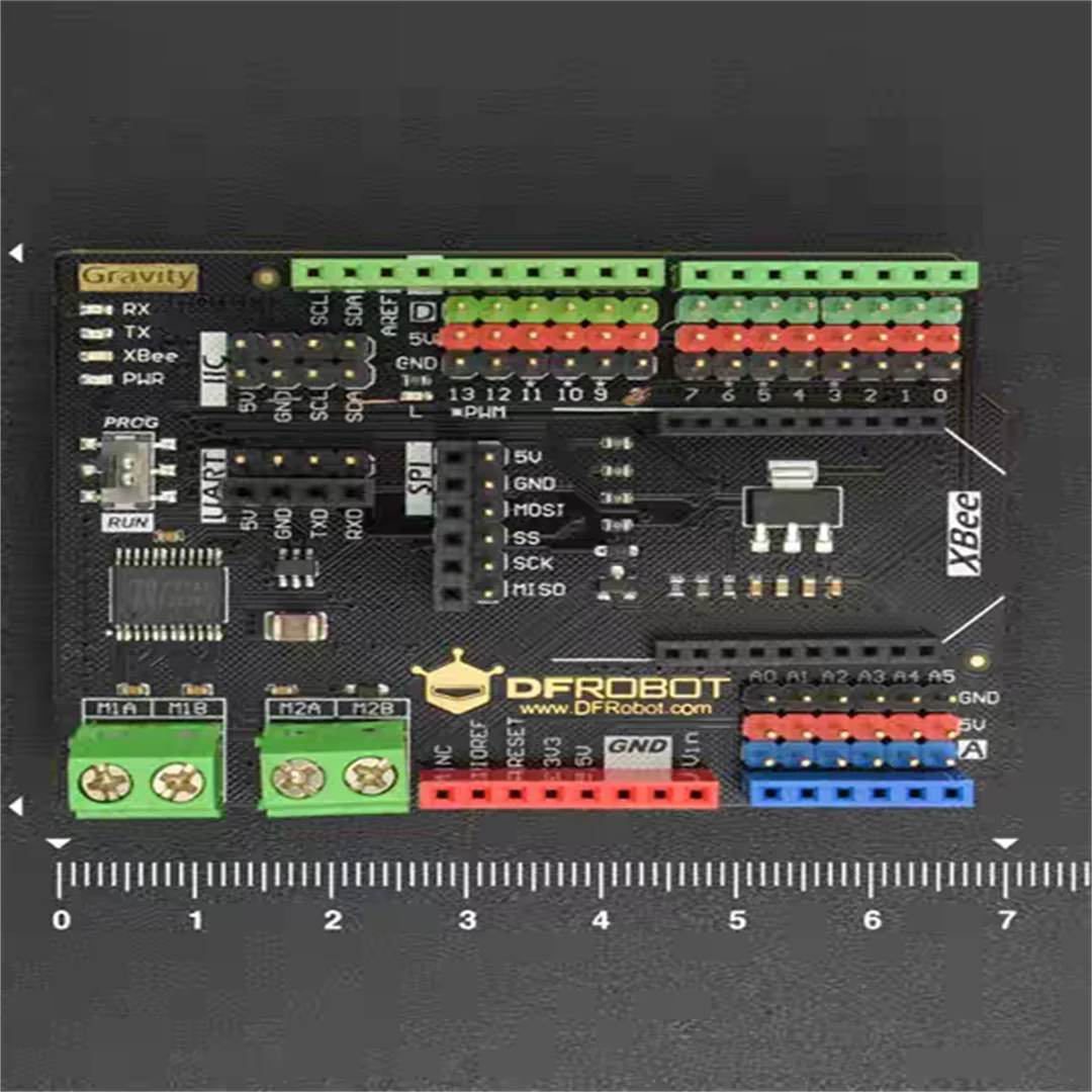 【 Dual motor drive 】 DFRobot Gravity: IO sensor expansion board compatible with Arduino