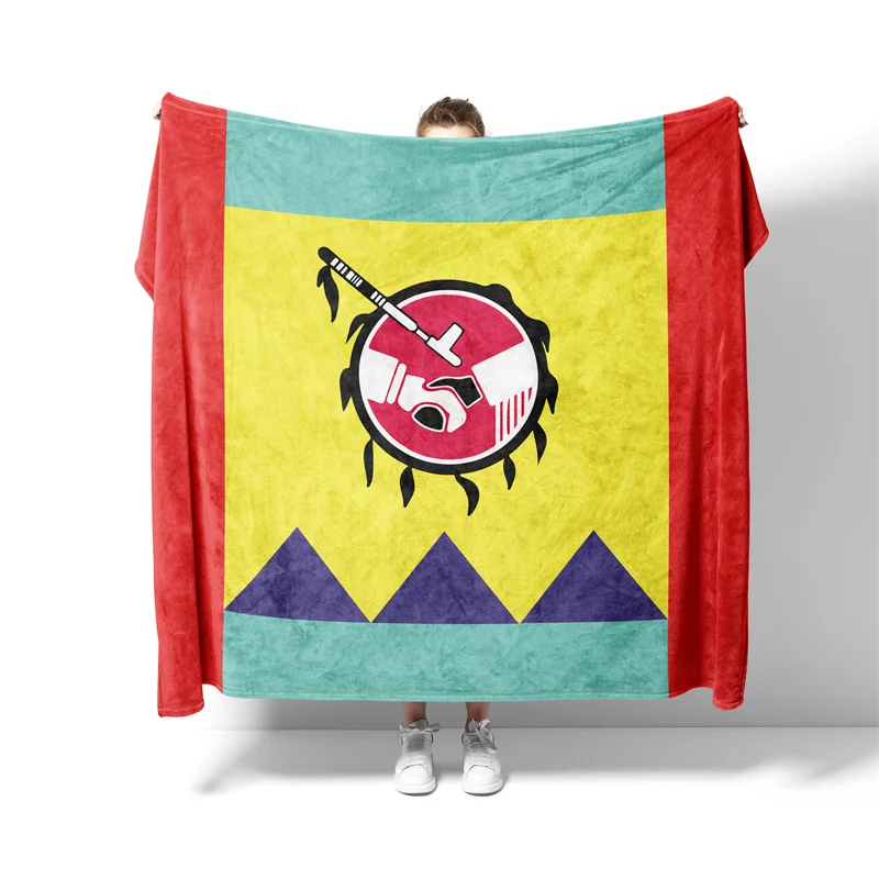 Aertemisi Stoney Nakoda Nation Pet Blanket for Small Medium Large Dog Cat Puppy Kitten Couch Sofa Bed Decor