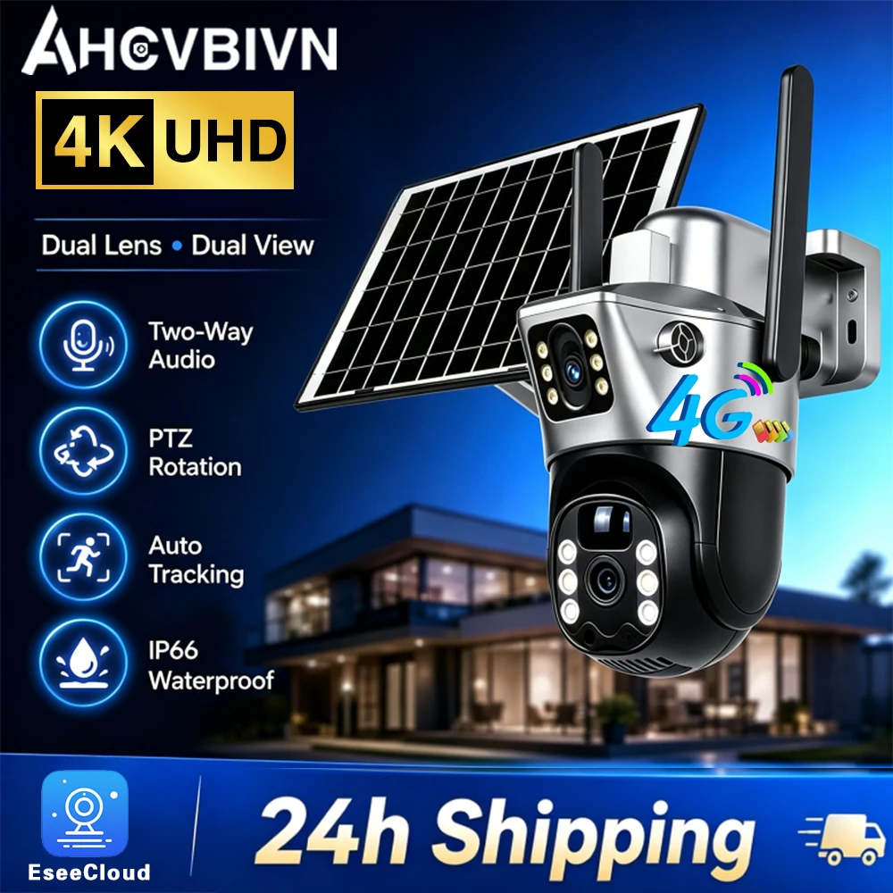 Outdoor Power Unlimited - كاميرا أمان خارجية تعمل بالطاقة الشمسية