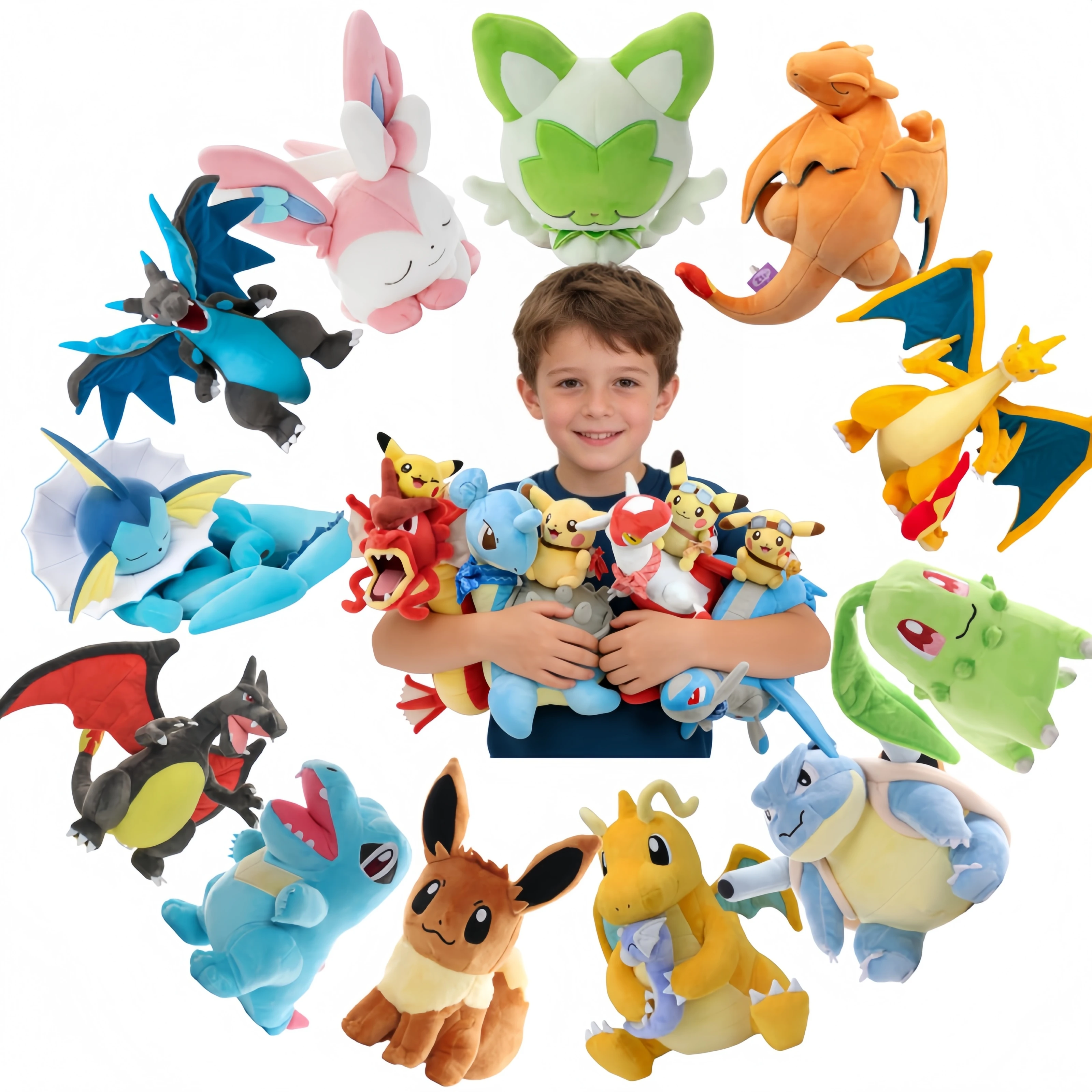 pelucia-pikachu-montando-gyarados-lapras-brilhante-charizard-xy-brinquedo-de-pelucia-sprigatito-sylveon-chikorita-dragonite