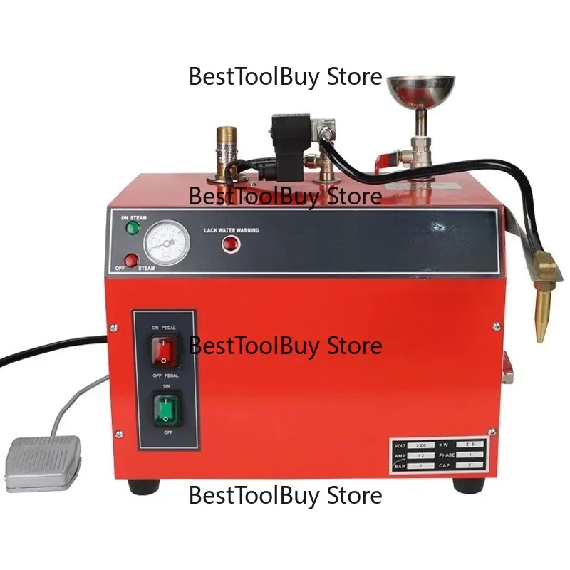 

High temperature steam cleaner, steam engine