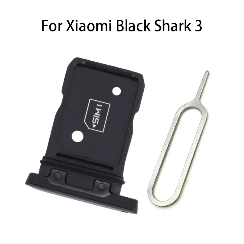 Sim Card Tray & SD Cary Tray Socket Slot Adapter For Xiaomi Black Shark 3