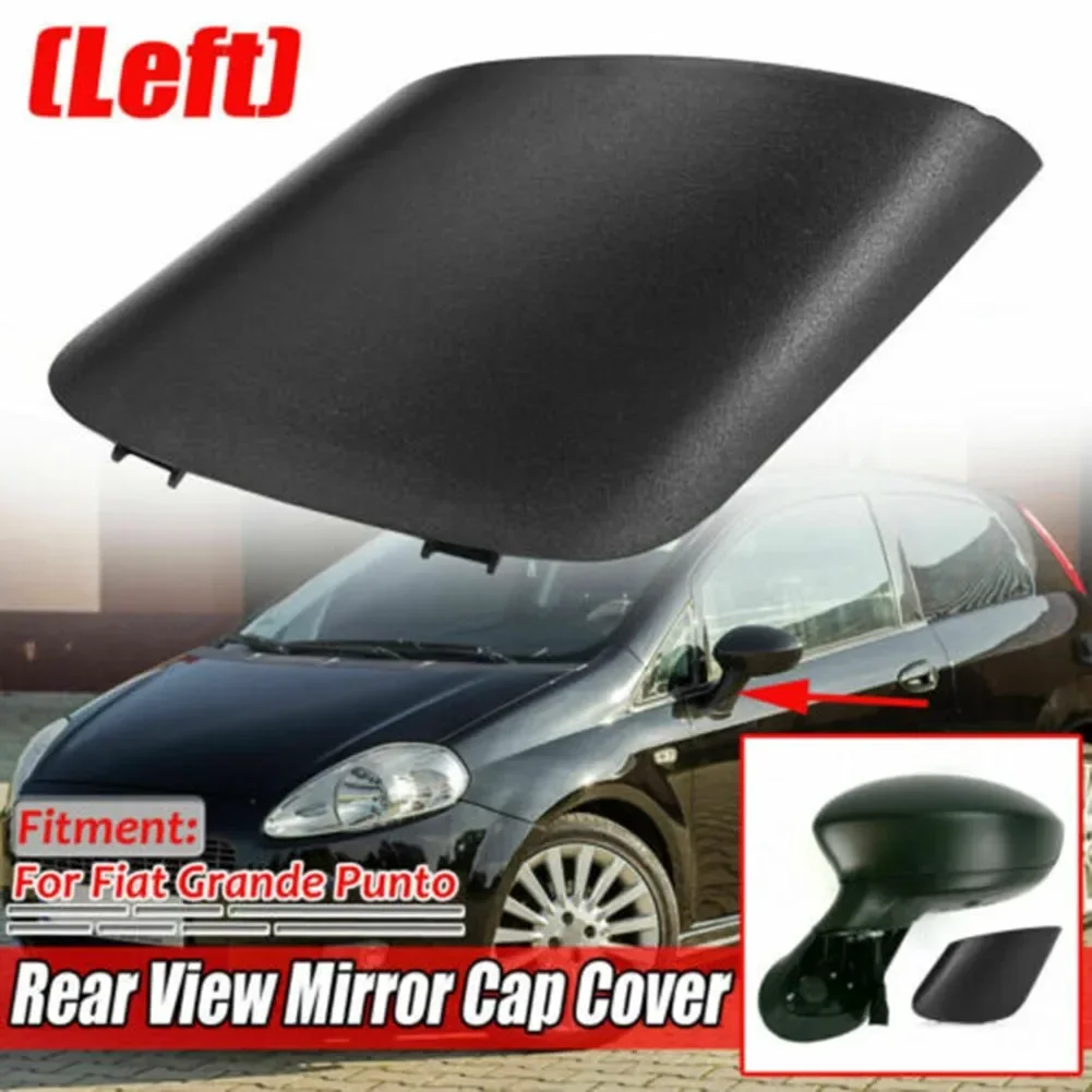 غطاء غطاء برغي لمرآة السيارة الخارجية للشاحنة 735596884   مجموعات بلاستيك ABS مناسبة لشركة فيات غراندي بونتو 05-20