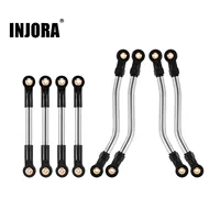 INJORA Stainless Steel High Clearance Chassis Links for 1/24 FMS FCX24M