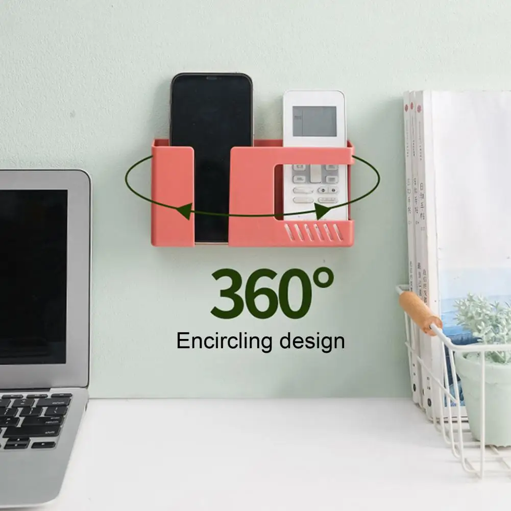 Keep Tidy Portable Cellphone Remote Control Storage Box for Bathroom