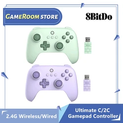 8Bitdo Ultieme C/2c 2.4G Draadloze Gamepad/Bedrade Gaming Controller Voor Windows,Android, Stoomdek En Raspberry Pi Hall Effect