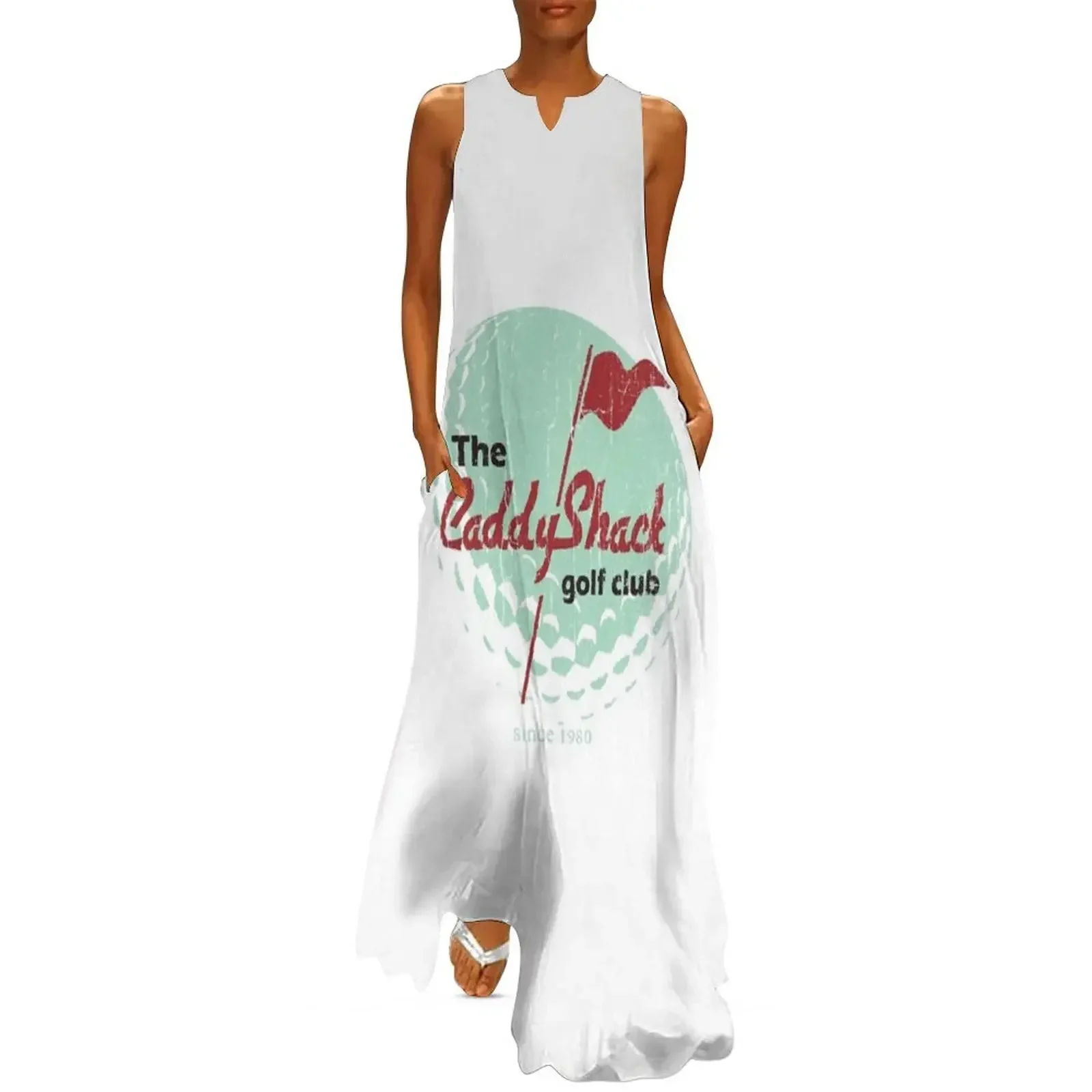 

The CaddyShack Golf Club 1980 Long Dress women's clothing korea stylish summer dress woman 2025 Women's summer suit Dress