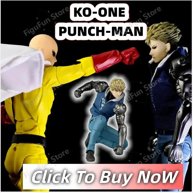 

В наличии: Аниме-фигурки Genos, Kaiyodo Revoltech Yamaguchi One Punch Man, подвижная модель с шарнирами, статуэтка GK, игрушки для детей