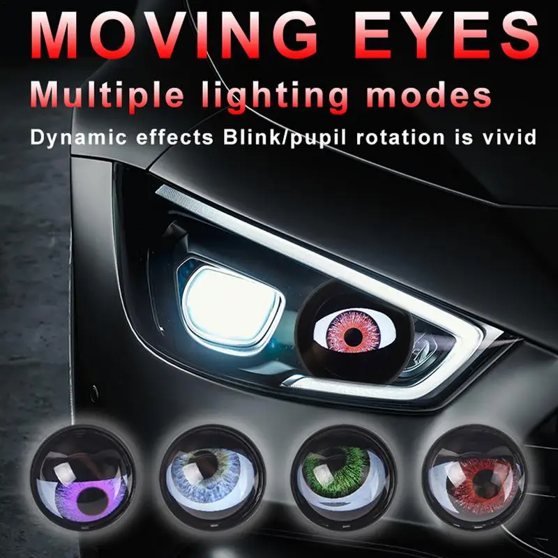 

Devil Eyes Light For Cars Dynamic Headlights LED Bulbs Car LED Lights Powerful LED Headlight Bulb Car Headlight Bulbs For Most