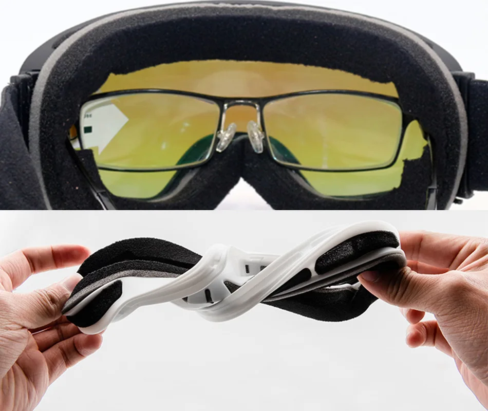 TR90 Ski Goggles Butterfly Clip Myopia Frame Goggles Myopic Frame Universal Various Designs