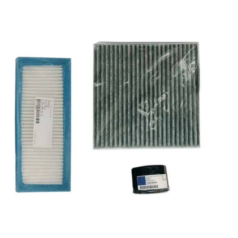 Air Filter+Cabin Filter+Oil Filter 3Pcs For Smart Fortwo 451 Cabrio Coupe 0.8CDI 1.0T 2007-2019 Model Filter Set Car Accessories