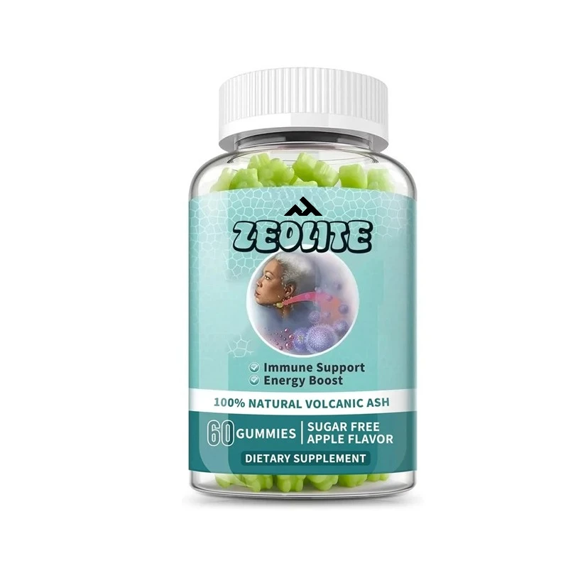

Zeolite Gummies - Zeolite Supplements Containing Milk Thistle, Microalgae, and D3- Support Heavy Metals, Immune Health