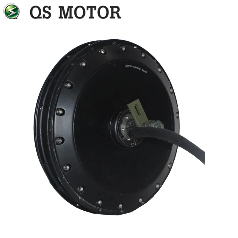 

QS MOTOR QS273 4000 Вт V3 Электрический BLDC мотор-концентратор со спицами, двойной вал с капелью 152 мм от 48 В до 96 В