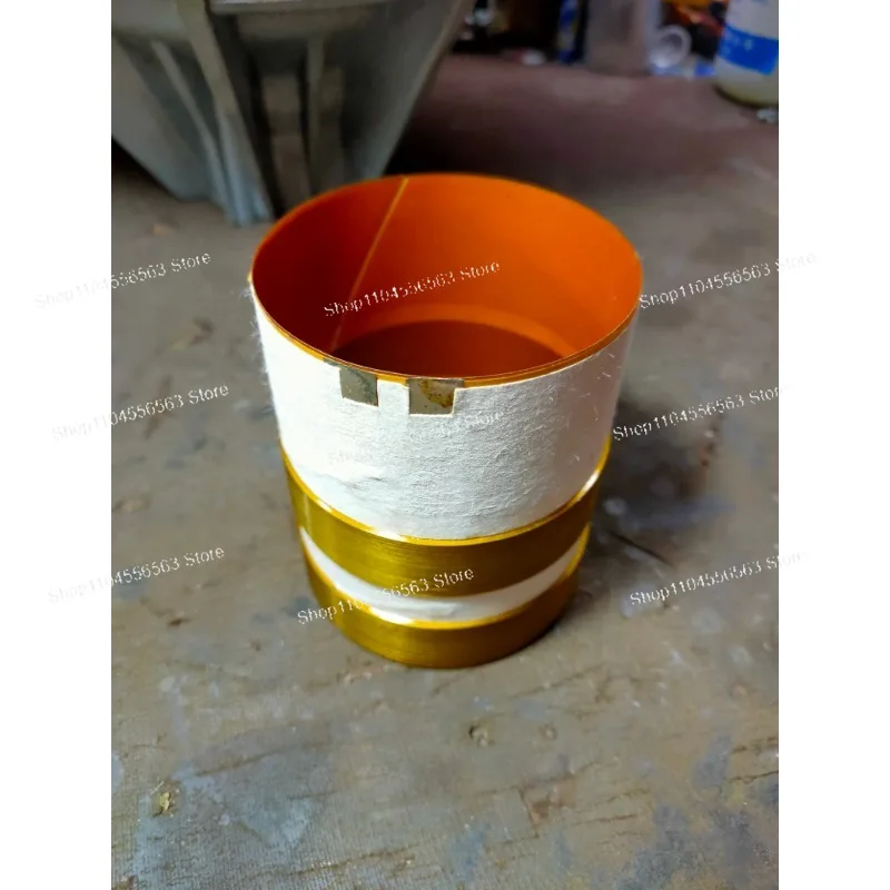 76.2mm Bass Voice Coil, Glass Fiber Former Pure Aluminum Flat Wire Double Layer Winding for JBF2265H Woofer Speaker