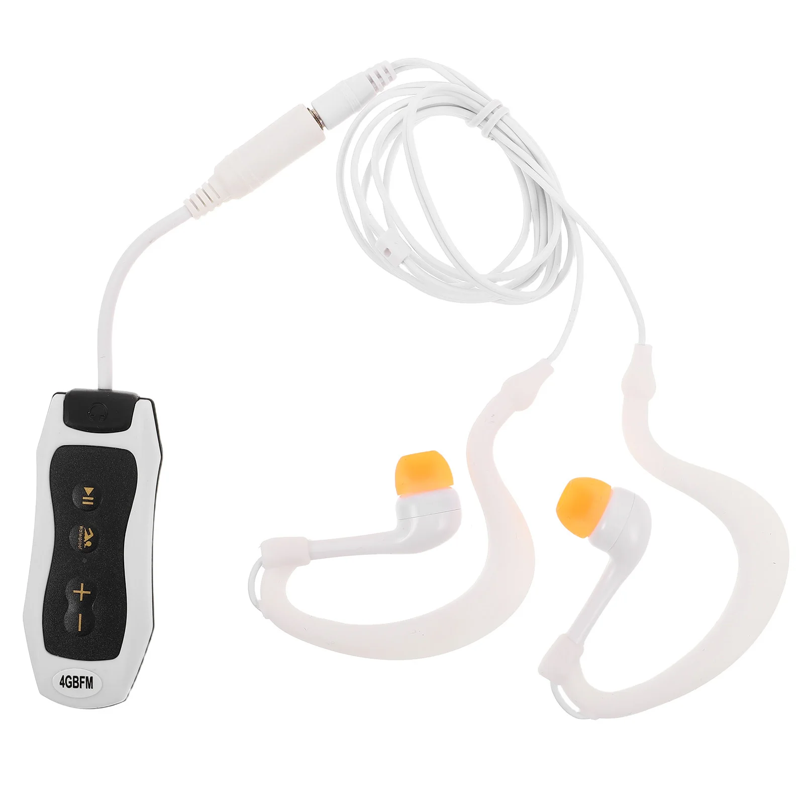 

Waterproof Earphones Sports Mp3 Player Lightweight Comfortable Wired Headphones for Swimming Running Gym Active Lifestyles