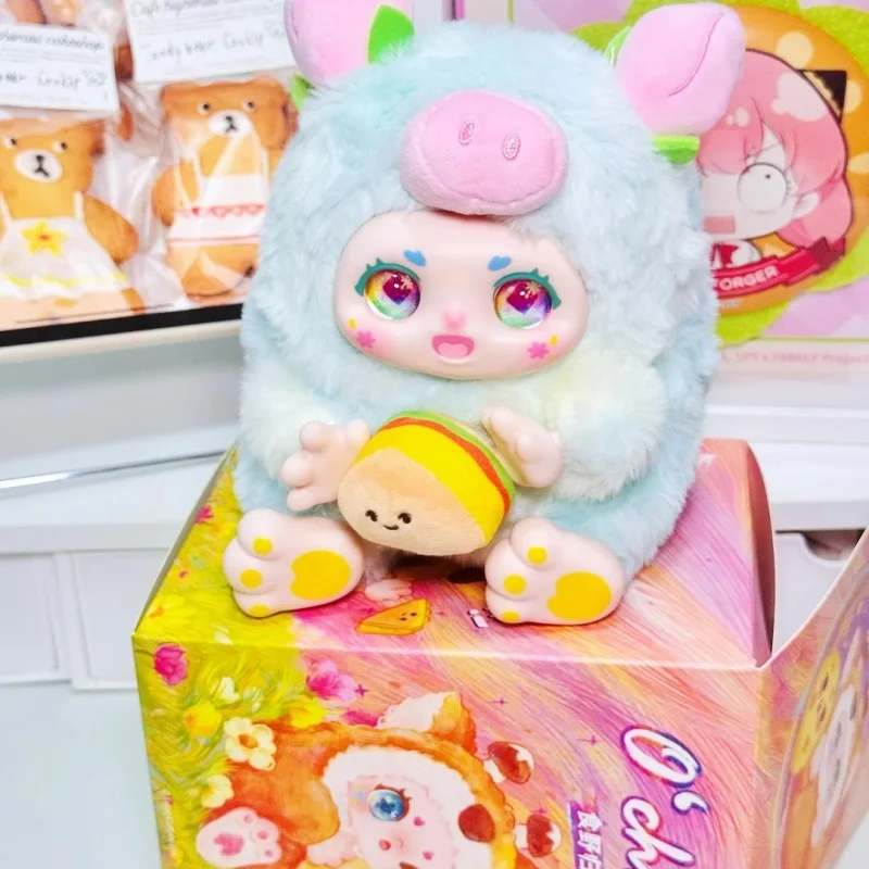 

Genuine Kimmon Qimeng Return From Foraging Plush Blind Box Car Decoration Desktop Figure Cute Girlish Trendy Toy Doll Gift