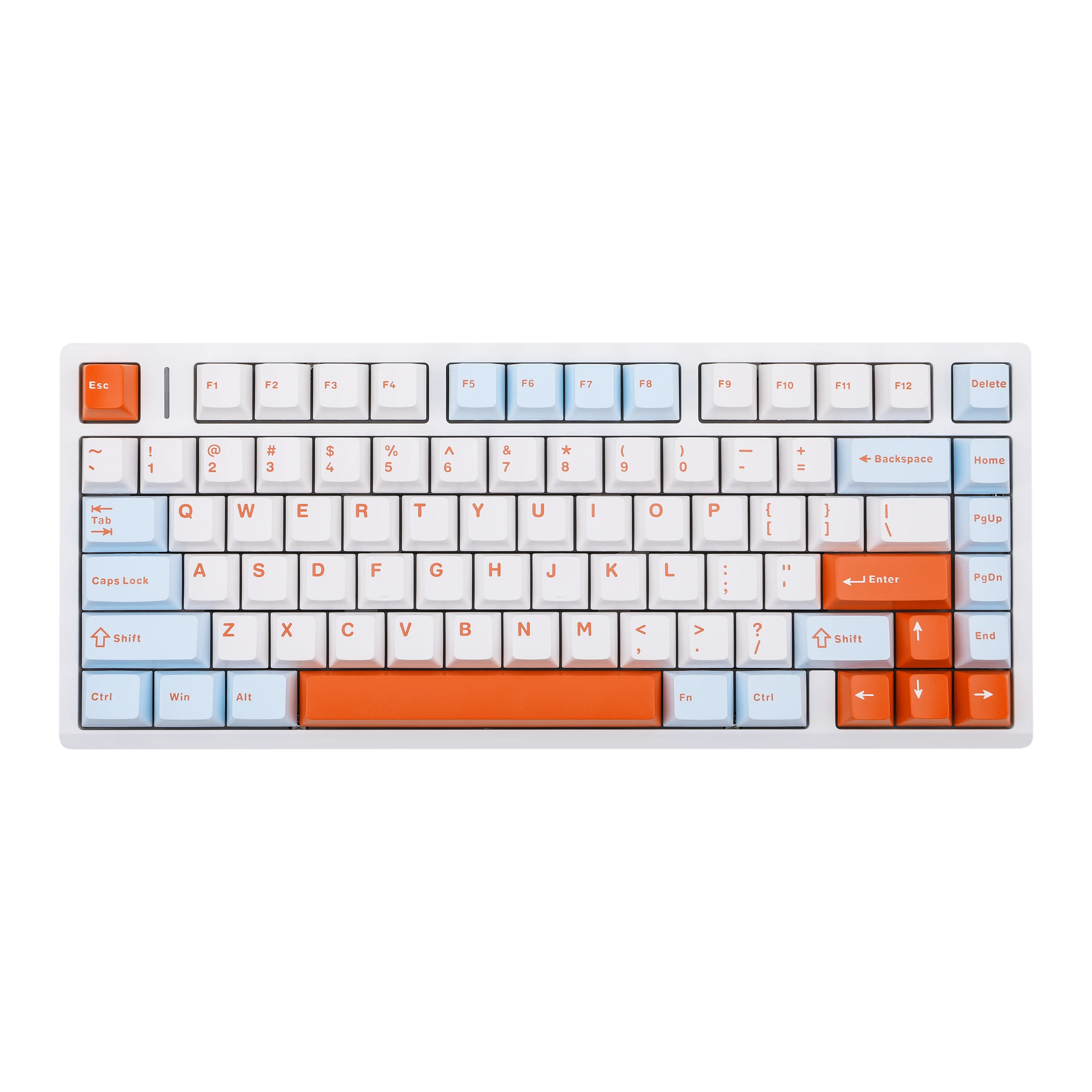 

AULA M75 75% Hot-Swap CNC Aluminum Wired/Bluetooth 5.0/2.4GHz Wireless Mechanical Keyboard RGB Backlight NKRO for Games/Office