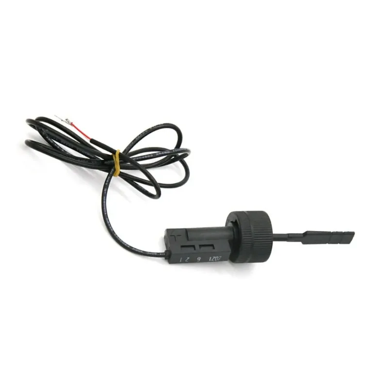 Water Flow Switch Sensor 0.75-15 L/min Wide Detection 0.75-3 L/min Flow Setting Black for Air Source Heat Pump
