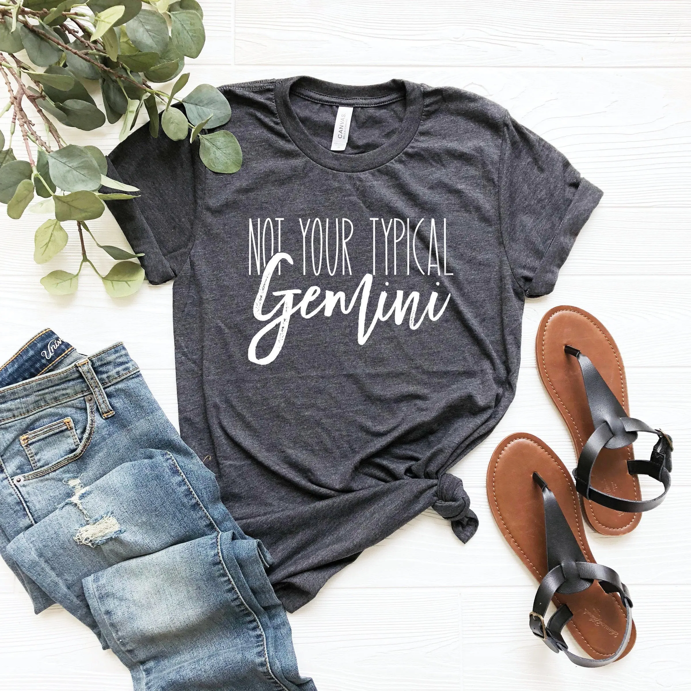 Not your typical gemini shirt funny zodiac cute gift for top crazy astrology girl