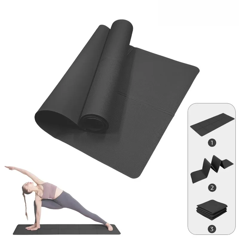 4MM Thick EVA Yoga Mats Anti-slip Sport Fitness Mat Blanket for Exercise Yoga Pilate Gymnastics Mat Fitness Equipment Floor Work