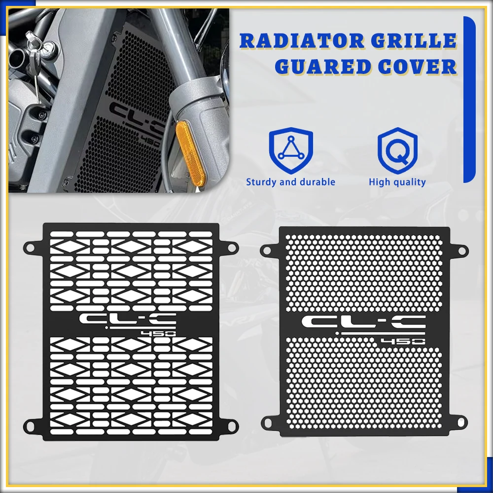 

2024 2025 Решетка радиатора Защитная крышка Запчасти для мотоциклов для CFMOTO CF MOTO CLC 450 Bobber 450 CL-C Bobber 450CLC 2023