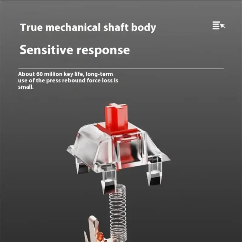 EWEADN MT108 Teclado Mecânico Sem Fio Bluetooth USB 87 Teclas Interruptor Vermelho Tri-Mode Retroiluminação Branca Compatível PC Laptop Tablet