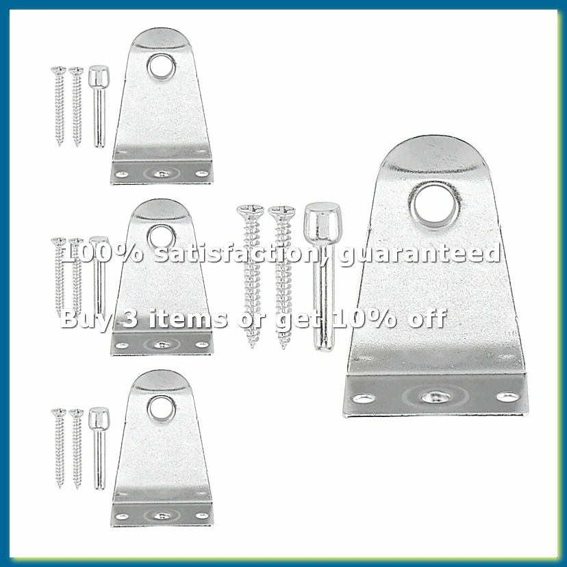 Metal Hold Down Brackets and Pins, Blind Brackets Blind Holder Replacements for Horizontal Blind Shades Window-A27I