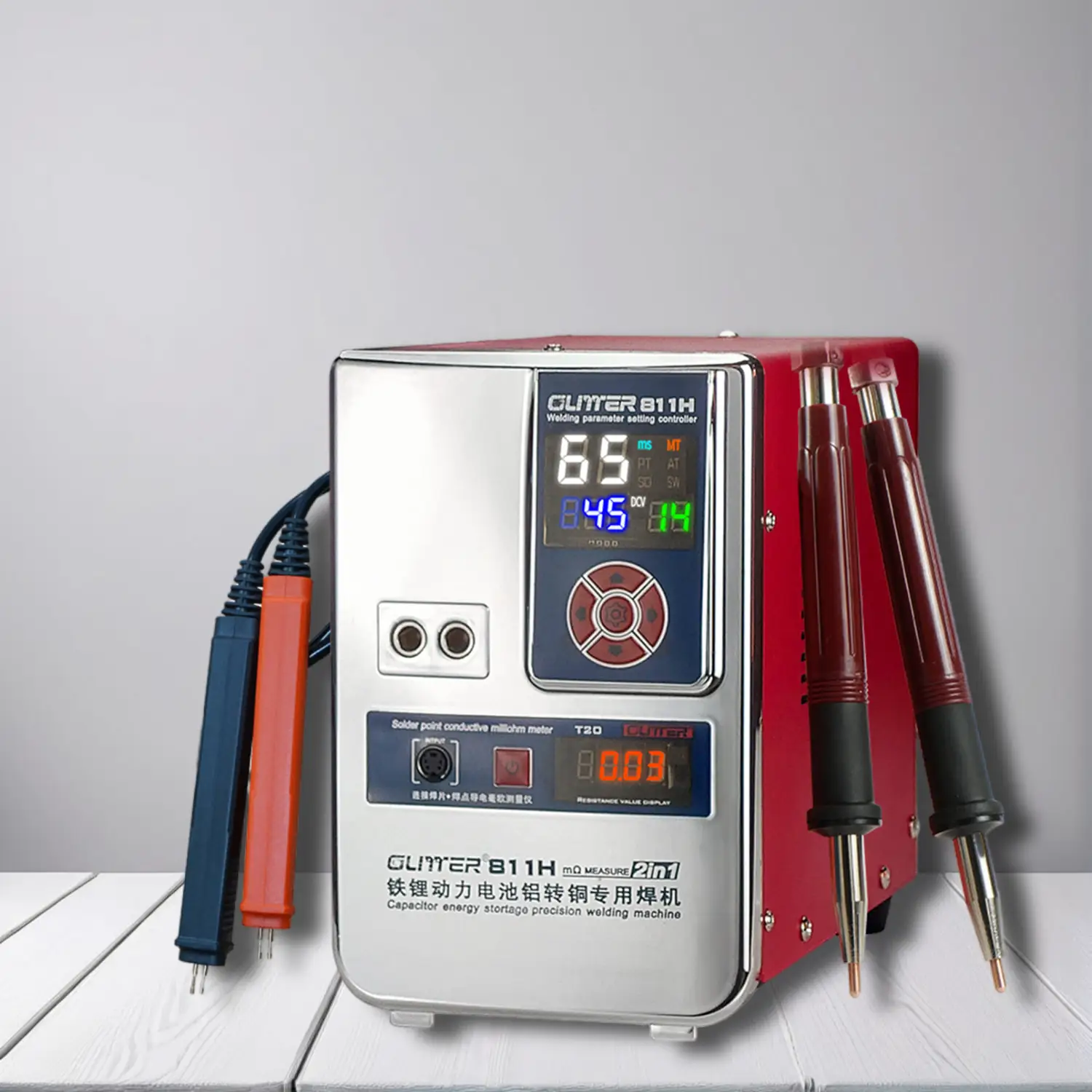 Glitter 811H Battery Aluminum to Copper Battery Spot Welding Machine Large Unit Aluminum to Nickel Welding Equipment
