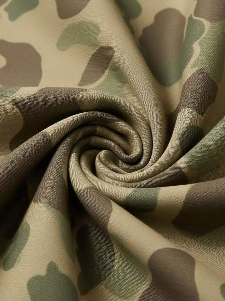 

Mens Camouflage Cargo Shorts Loose Fit For Hiking Outdoor Work And Casual Wear