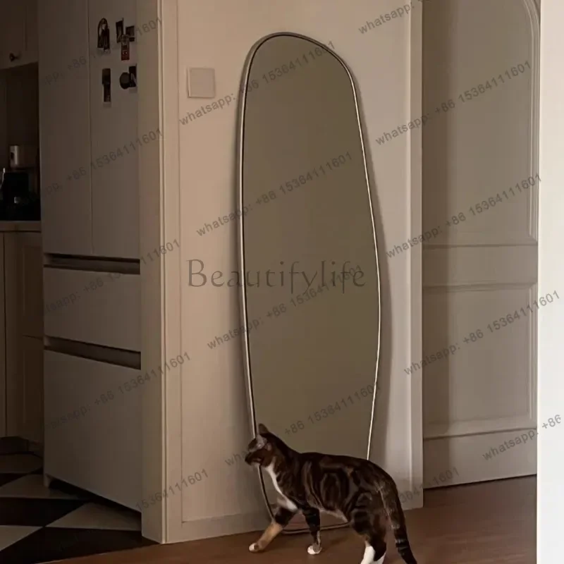 ld Modern Standing Mirror Living Room Moving   Girls Men Bedroom Floor Bathroom Mirror Luxury Espelhos Home Decorations