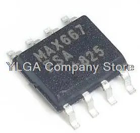 Scattered new original word pin MAX667 MAX667ESA  SOP-8 low voltage dropout voltage regulator chip   10PCS -1lot