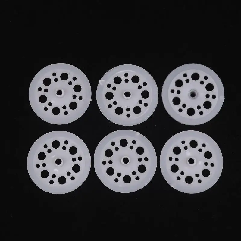 50/100Pcs 45MM Plastic Flat Washers Load Spreading Polypropylene Washer For Screws Fixing Insulation Panels