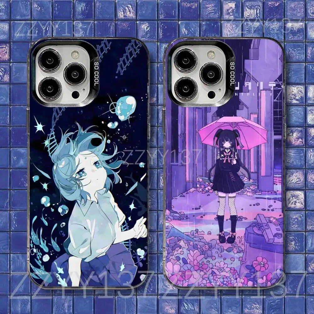 

Tuyu Japanese Music JPOP Phone Case For iPhone 16,15,14,13,12,11,8,7,Pro,Max,Plus,Mini,XS,SE Shockproof Matte Cover