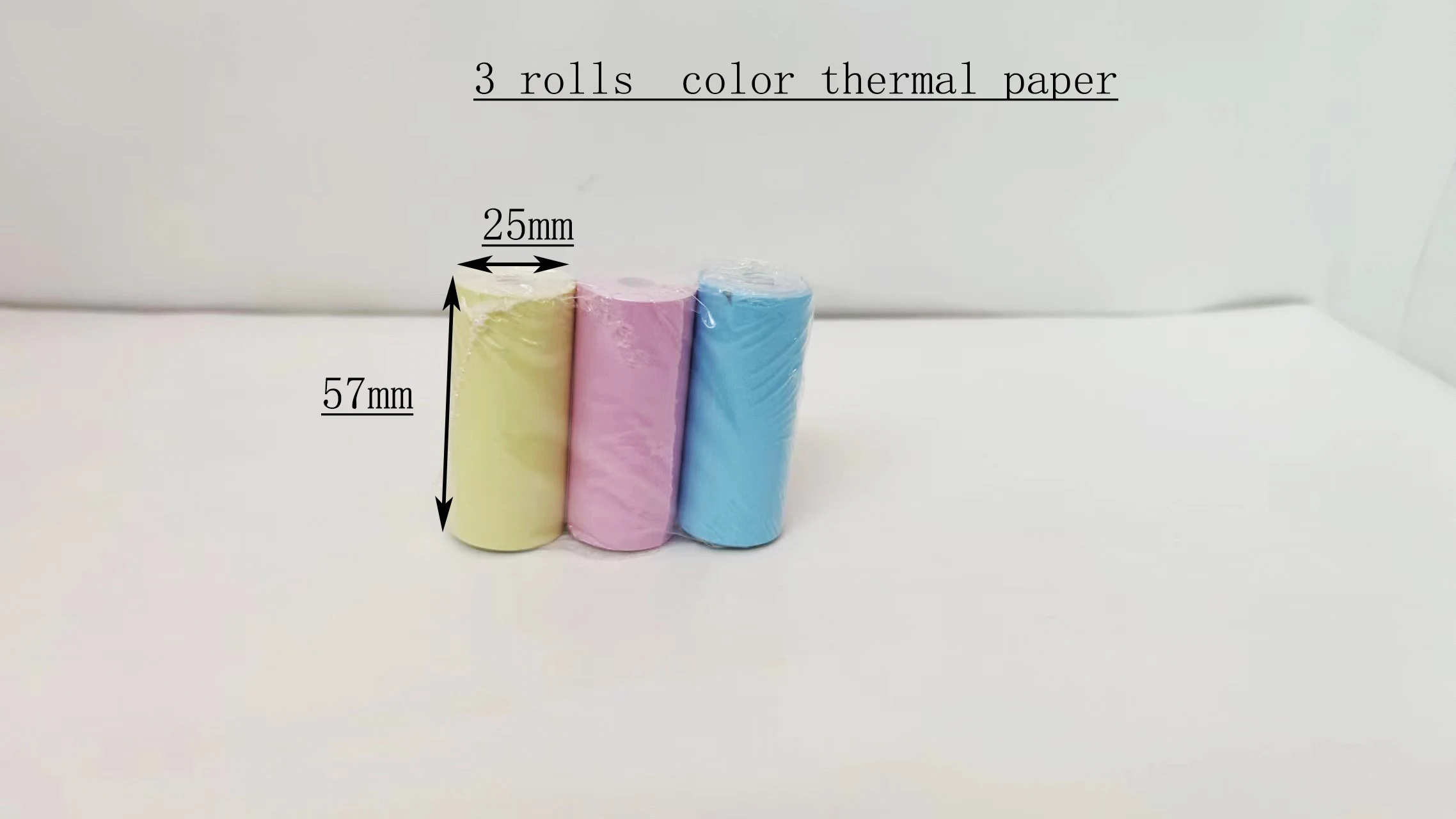 Colour Thermal Paper Self-adhesive thermal paper  Children Camera Instant Print Kids Camera Printing Paper Replacement Accessori