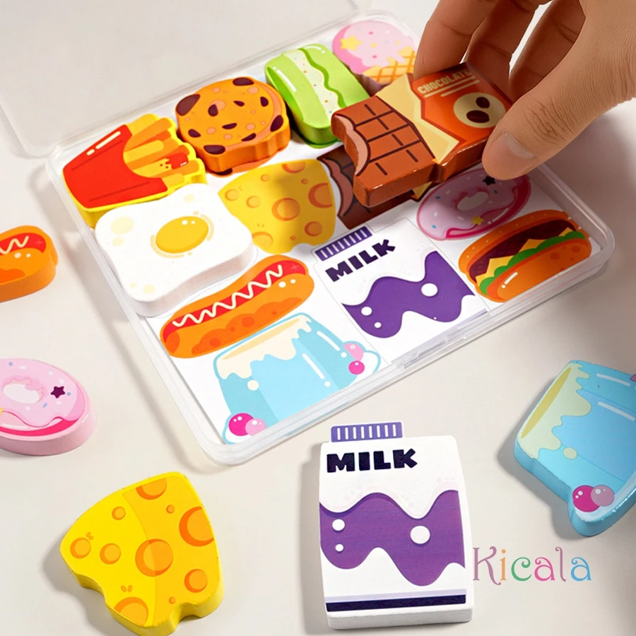 

Детское логическое мышление, деревянные головоломки, игрушки, мультяшная еда, животные, динозавры, дорожное познание, соответствующие развивающие игрушки, подарок