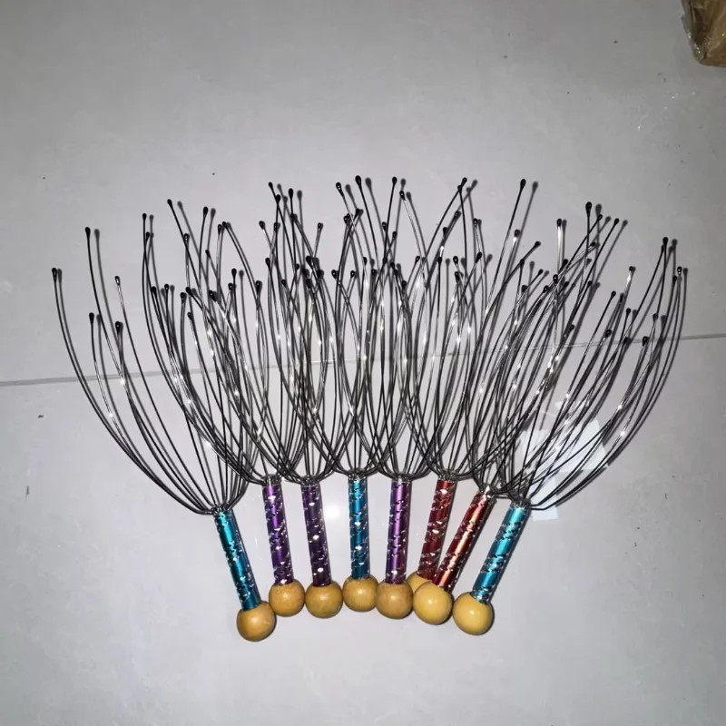 High Demand Relief Fatigue Relaxing Head Massager Octopus Shape Scalp Stimulator