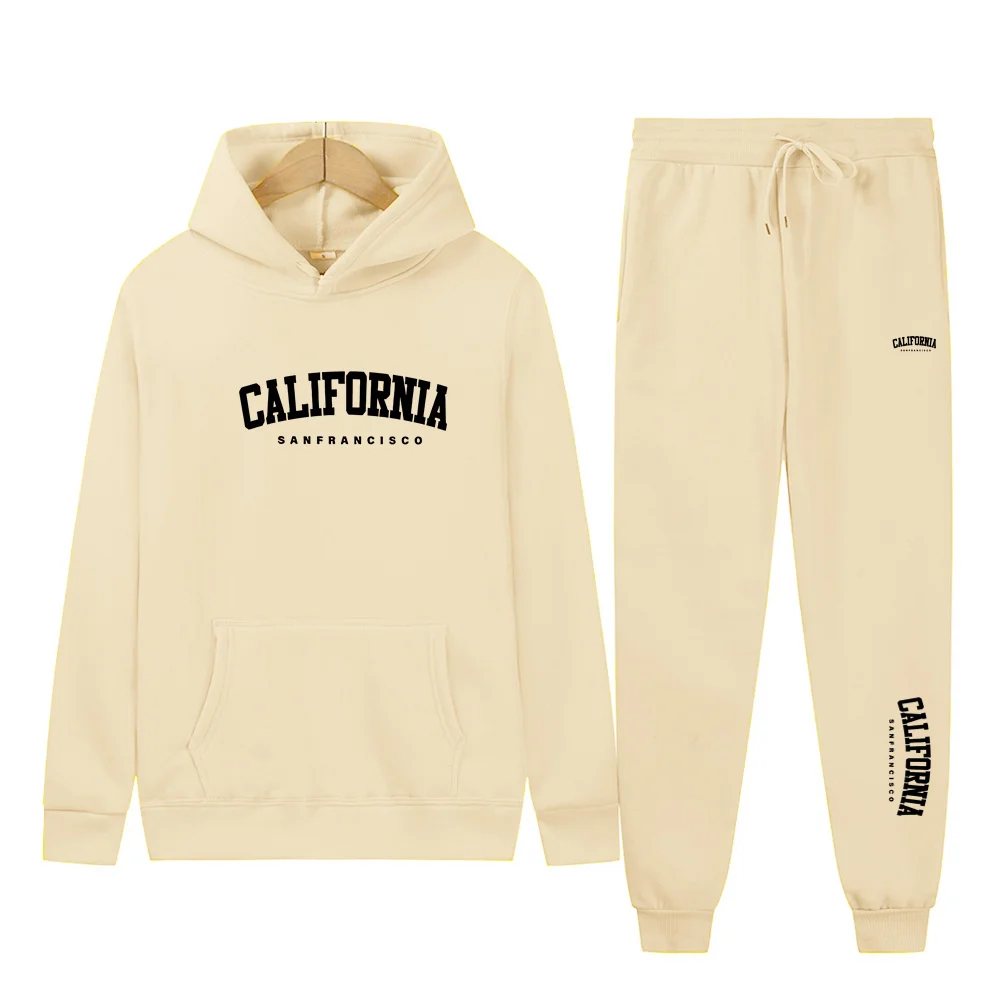 ملابس رياضية لجميع الأغراض للرجال والنساء مع سويت شيرت بغطاء للرأس للتدريب في الهواء الطلق والركض وعصري وغير رسمي ومريح #3